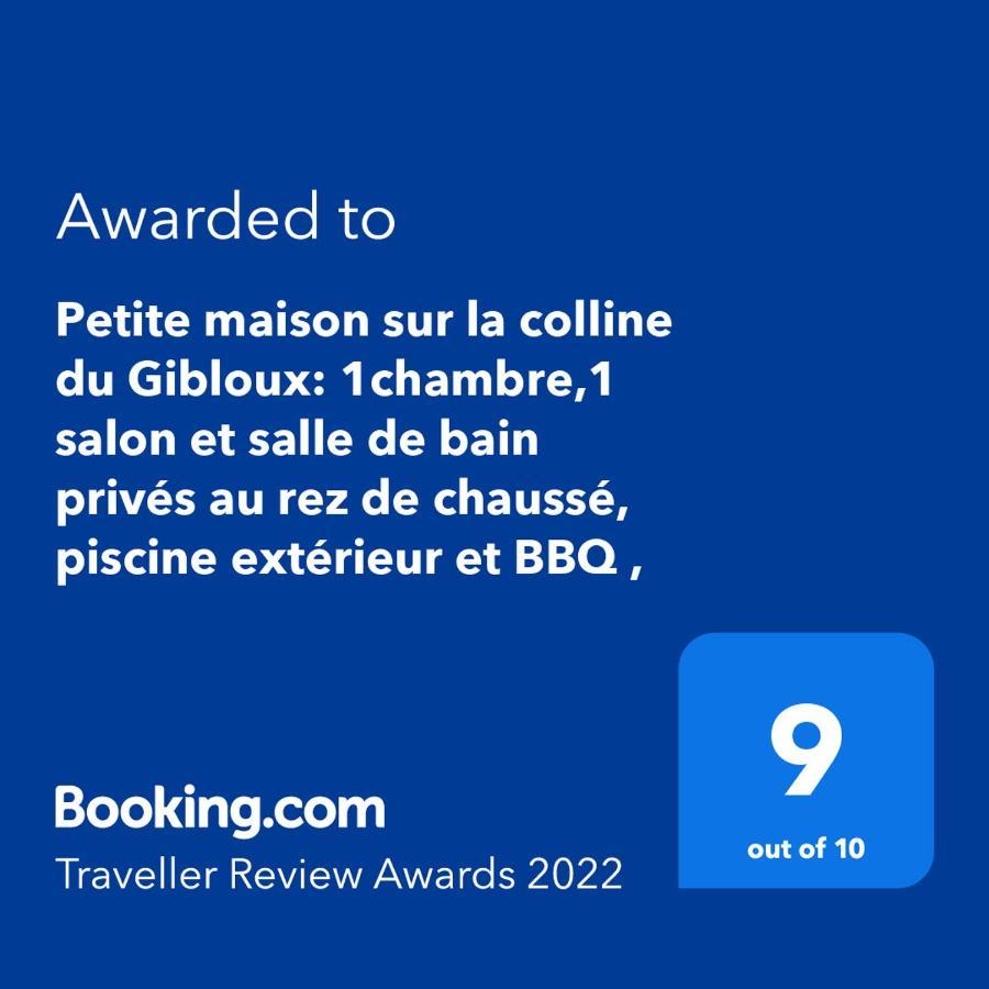 Petite Maison Sur La Colline Du Gibloux: 1Chambre,1 Salon Et Salle De Bain Prives Au Rez De Chausse, Piscine Exterieur Et Bbq , Le Châtelard-Montreux Exterior photo